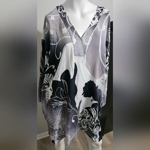 NWT Natori Women's floral Dress size XL